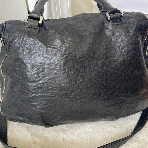 Michael Kors Black Leather Satchel EUC - Picture 12 of 14